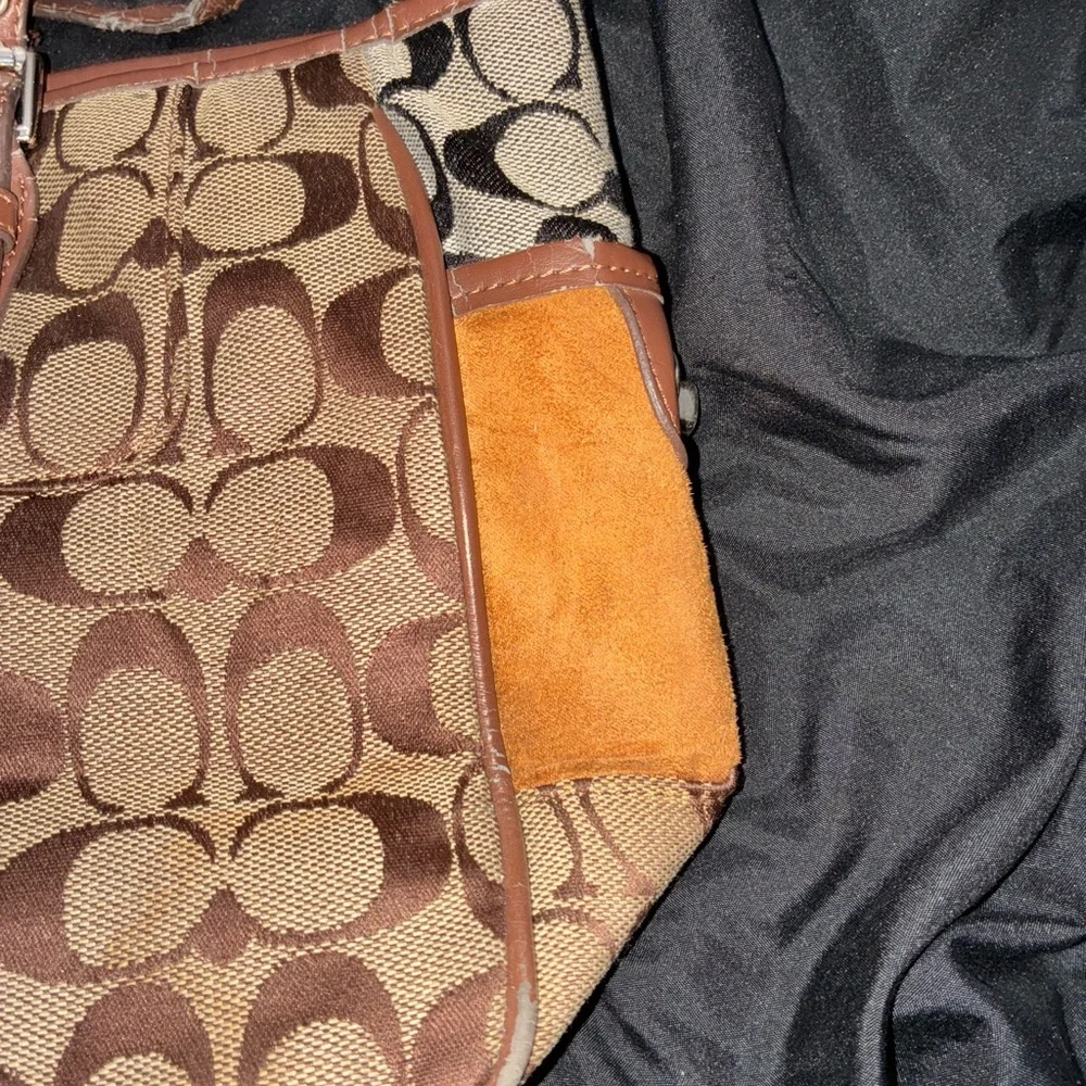 Coach Multicolor Patchwork Shoulder Bag - Picture 9 of 16